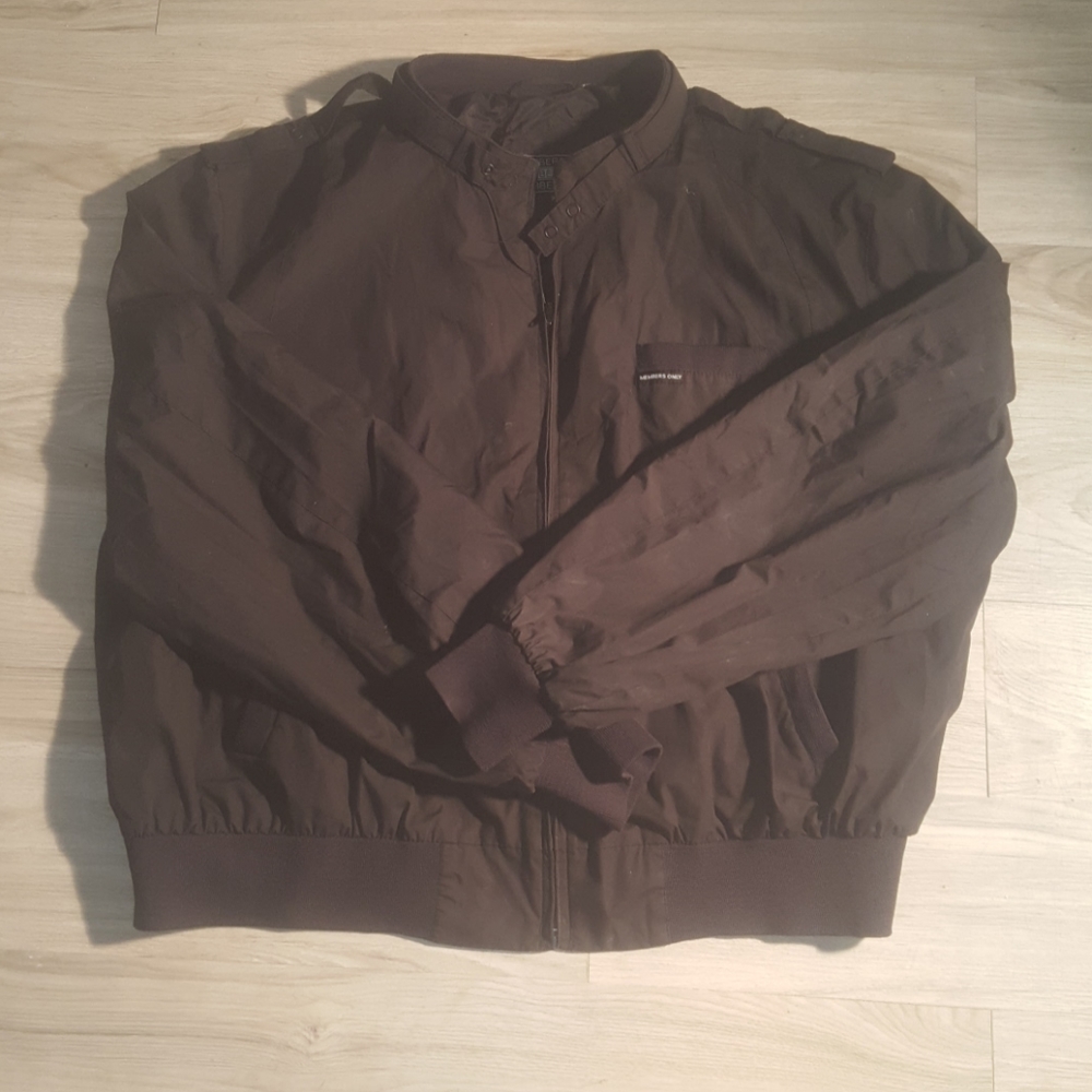 Black Members Only Jacket